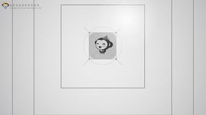 Narodziny szablonu ppt płynnego dynamicznego efektu podobnego do aplikacji iOS (zapomnij)