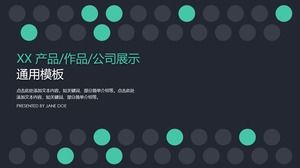 Amber blue black фирменный продукт презентация корпоративной рекомендации универсальный шаблон ppt