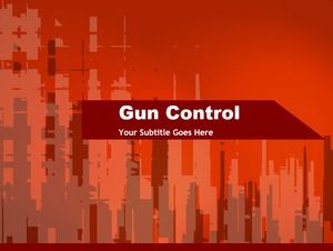 Templat ppt bisnis minimalis kota merah abstrak