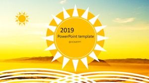 เทมเพลต ppt หน้าร้อน