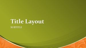 เทมเพลต ppt แบบพื้นหลังแบบไวด์สกรีนสีเขียวแบบสร้างสรรค์