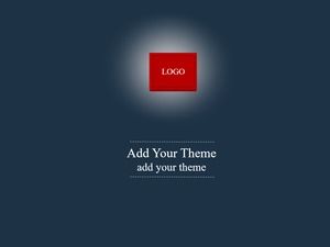 Minimalistische Linien kreative klare und exquisite ppt Vorlage