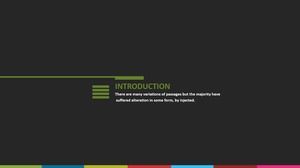 평평하고 아름답게 디자인 된 150P 유럽 및 미국 비즈니스 ppt 템플릿을 가질 가치가있는