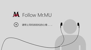 成就他人，请自己创造创意的动态ppt模板