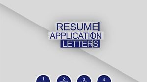 Красивая и простая атмосфера, динамичный бизнес ppt шаблон