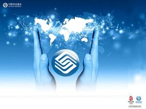 Modello ppt di China Mobile Communications Company