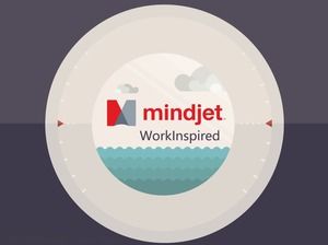 Șablon de ppt de desen animat creativ în stil european și american