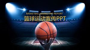 Basketball theme PPT template