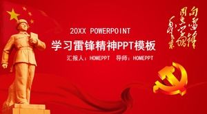 Aprenda o modelo PPT da Lei Feng