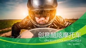 Motorcycle PPT template