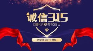 Integrity 315 Consumer Rights Day PPT Template
