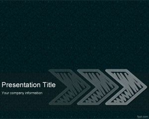 Değer Akışı PowerPoint Şablon