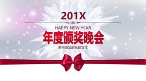 Enterprise company annual meeting award PPT template download