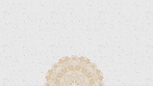 精美古典图案PPT背景