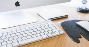 オフィスデスクトップPPT背景画像