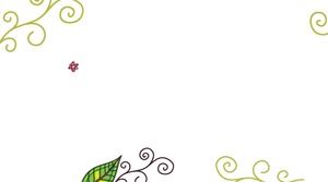 5 images de fond PPT graffiti drôle de bande dessinée