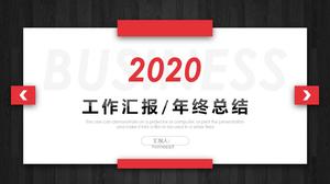 Yaratıcı siyah ahşap tahıl arka plan iş özeti PPT şablonu