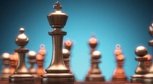 รูปภาพพื้นหลังหมากรุก PPT (2)