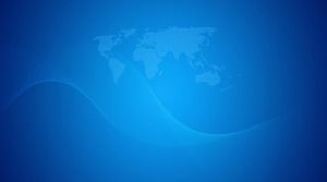 Mavi degrade harita arka plan iş PPT arka plan resmi