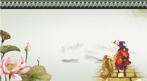 Două imagini clasice de fundal PPT