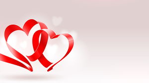 Aşk kalp şekli slayt arka plan resmi