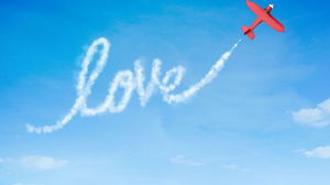 الطائرات الكرتون سحب الأسلاك PPT صورة الخلفية