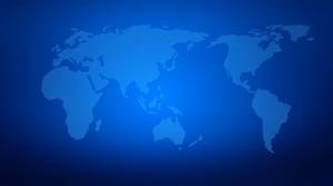 Dünya harita siluet PPT arka plan resmi