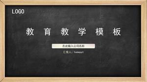 Szablon PPT edukacji otwartej klasy na tablica obraz tła