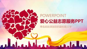 Kamu refahı gönüllüleri için PPT şablonu