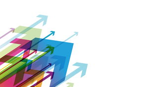 الملونة سهم مجموعة PPT صورة الخلفية