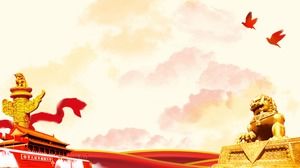 Sechs atmosphärische PPT-Hintergrundbilder