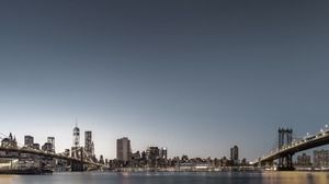 Three high-definition beautiful city night scene PPT background pictures