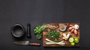 2 صور خلفية من الطعام الذواقة PPT