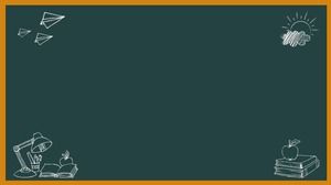 รูปภาพพื้นหลัง PPT กระดานดำสไตล์ UI 4 ภาพ