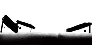 6 images d'arrière-plan PPT de style chinois à l'encre classique