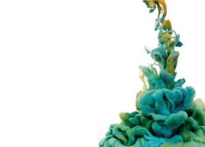 ภาพพื้นหลัง PPT สีเขียวหกภาพ