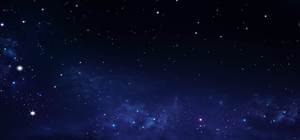 蓝色星空唯美PPT背景图片