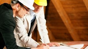 Five PPT background pictures related to real estate construction