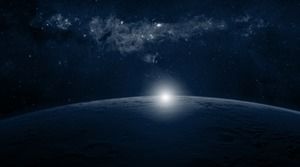 PPT Hintergrundbild der aufgehenden Sonne