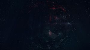 Hermosa imagen de fondo de universo estrellado PPT