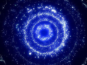 Imagen de fondo PPT del universo galaxia giratorio