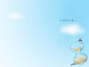 Набор мультяшных животных PPT фоновых картинок