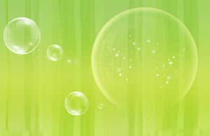 Şeffaf blister starlight su çim PPT arka plan resmi