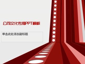 Modello PPT di comunicazione cultura aziendale