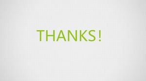 Elegant gri mulțumesc apreciere Descărcare șablon PowerPoint