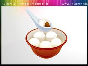 8 투명한 등불 축제 PPT 삽화