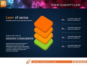 10 pyramid-shaped hierarchical PPT charts