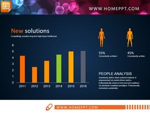 19 colores prácticos histogramas PPT
