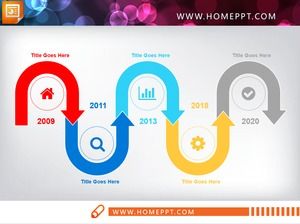 4 cartas PPT de asociación de colores