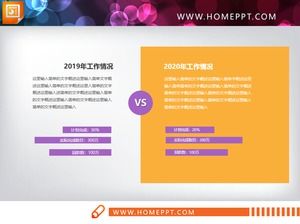 2 tabele opisu tekstu PPT do porównania